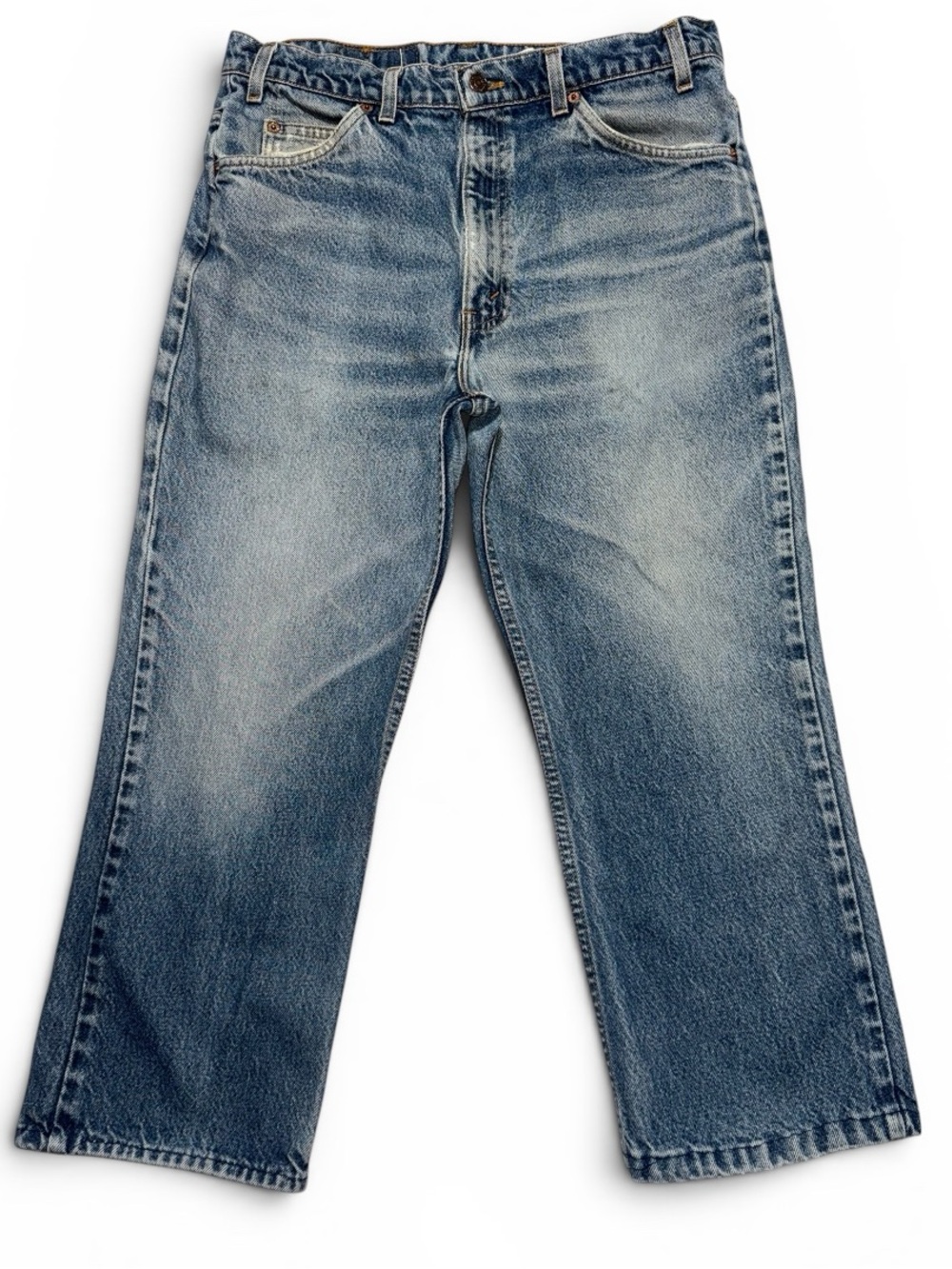 VTG 1992 Levi's 517 Orange Tab Bootcut Jeans Puerto Rico W35 L32 Fits 32x23
